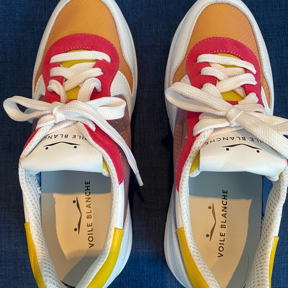VOILE BLANCHE Marian sneaker / trainer / platform tennis shoes